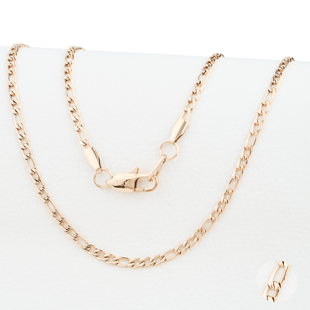 CADENA CARTER ORO LAMINADO 14k